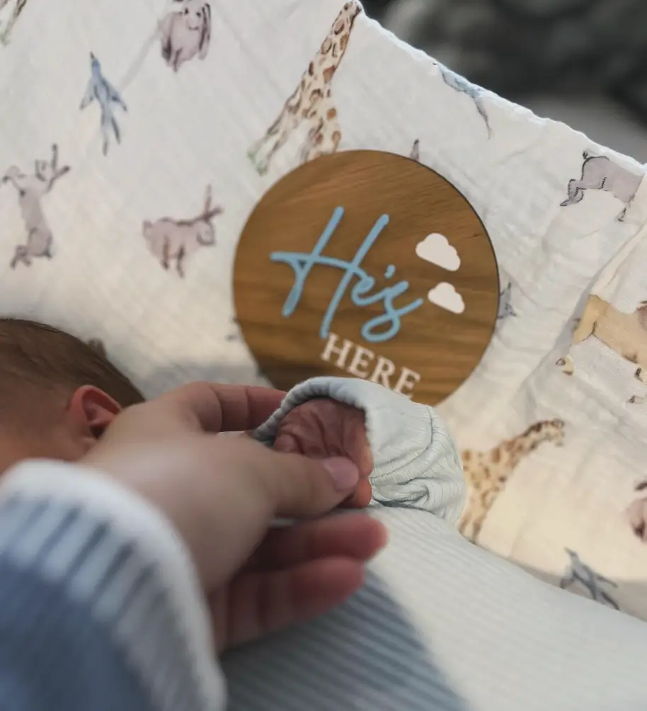 She gave birth to the baby boy on December 29 (Instagram/mogaudreau)