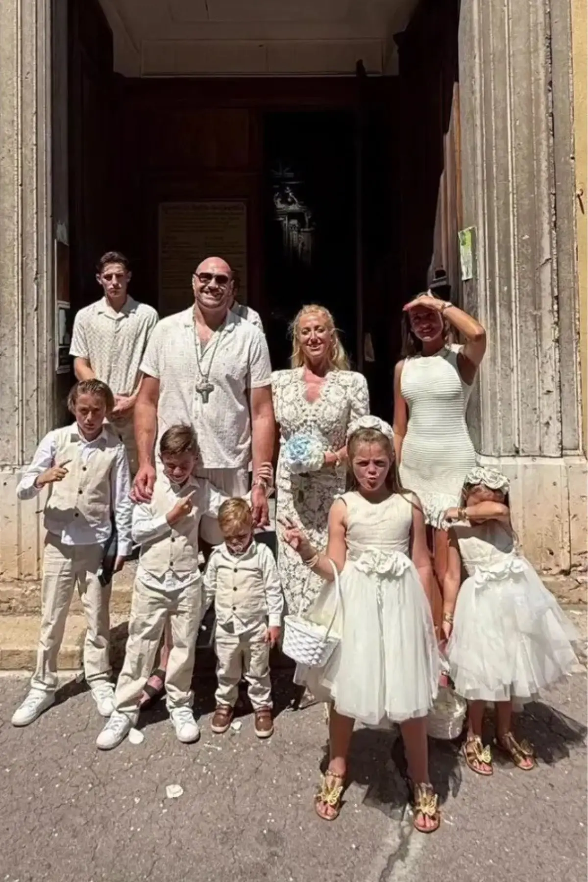 The mother-of-seven said she clashed with her famous husband about taking their sons out of school (Instagram/@parisfury1)