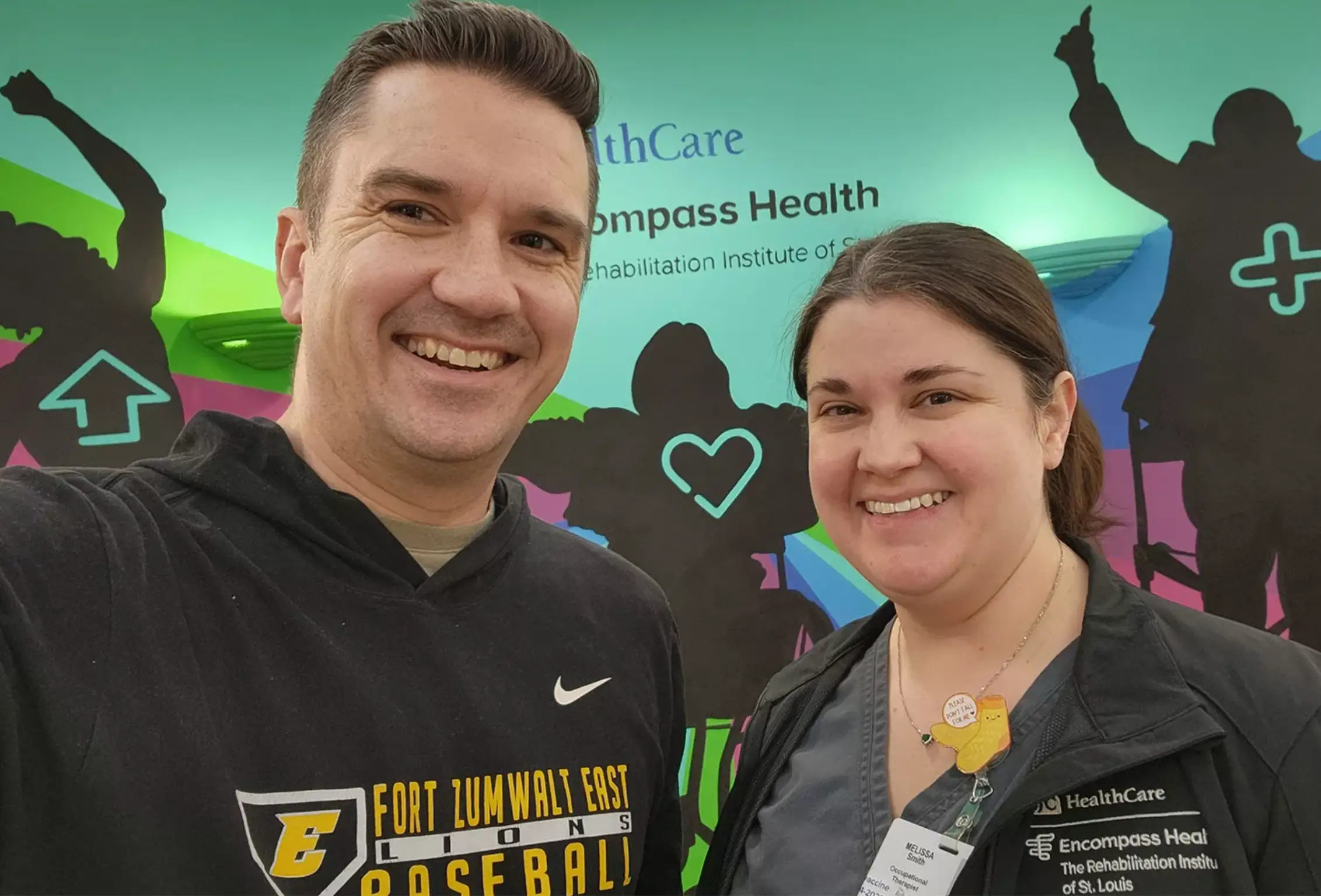 Father-of-three Steve Loutzenhiser suddenly experienced horrific back pain, as well as a strange symptom whenever he sneezed (Siteman Cancer Center)