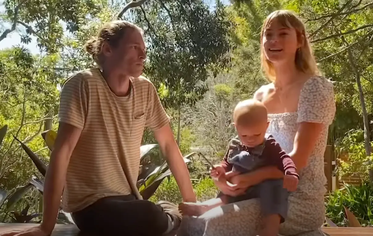 The family even explained that Blue learnt she needed to go to the toilet in the potty in just one day.