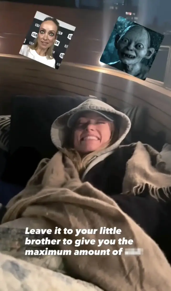 Thankfully, Wilde was able to laugh off the criticism (Instagram/@oliviawilde)