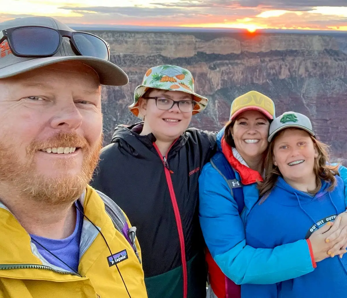 Kym says the move has made her more present with her family.