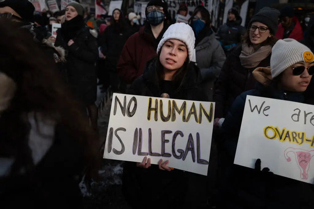 Protests have been held across the US (Scott Olson/Getty Images)