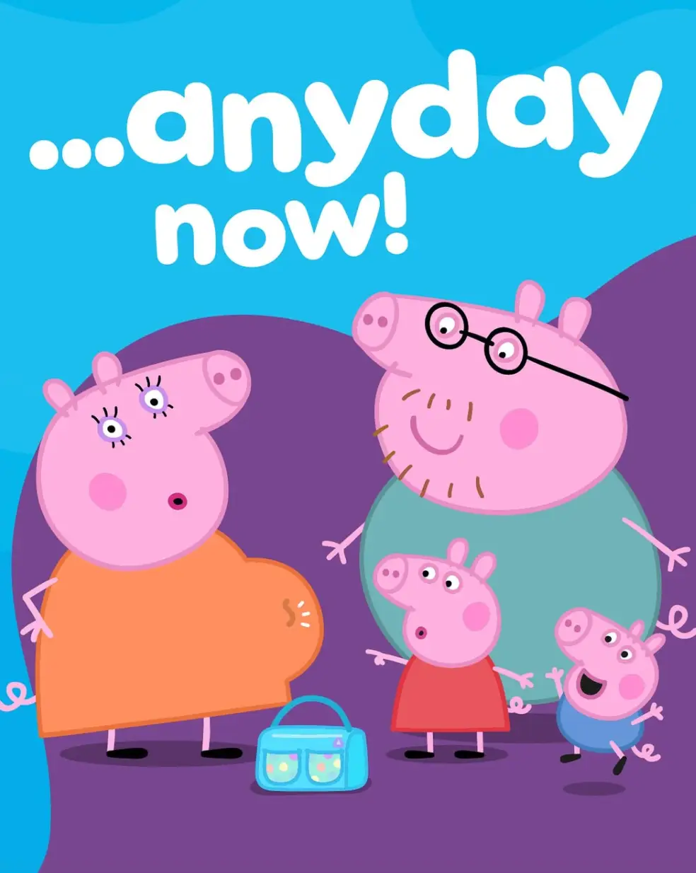 Mummy Pig has given birth (Hasbro/Instagram/@officialpeppa)