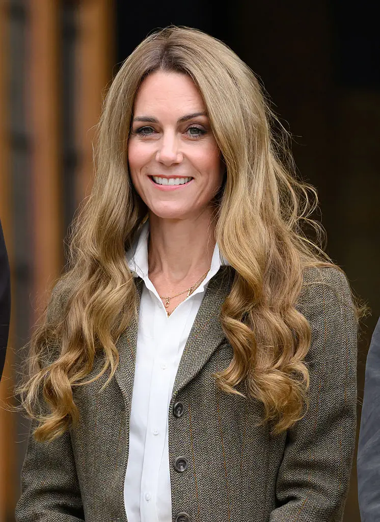 Some critics were convinced Meghan had 'lightened' her hair to 'copy' Kate Middleton who recently switched up her look (Karwai Tang / Contributor / Getty Images)