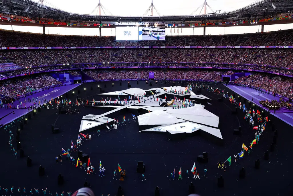 People were baffled over the stage (Pete Dovgan/Speed Media/Icon Sportswire via Getty Images)