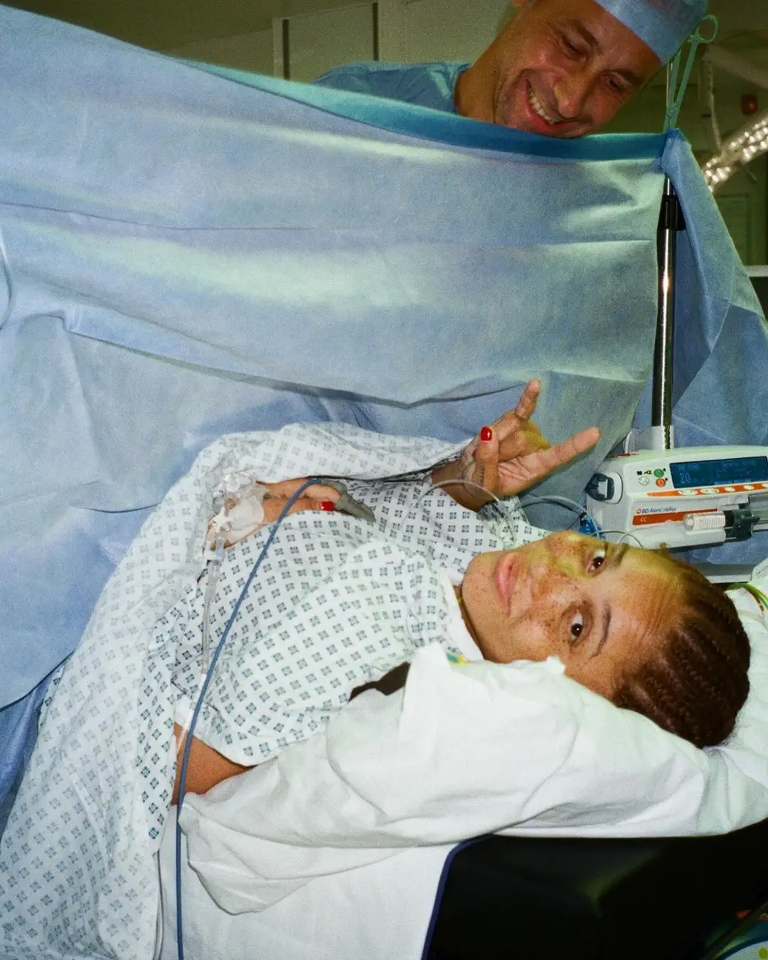 Top Boy actress, Adwoa Aboah, also recently welcomed a beautiful child to the world. (Instagram/@adwoaaboah)