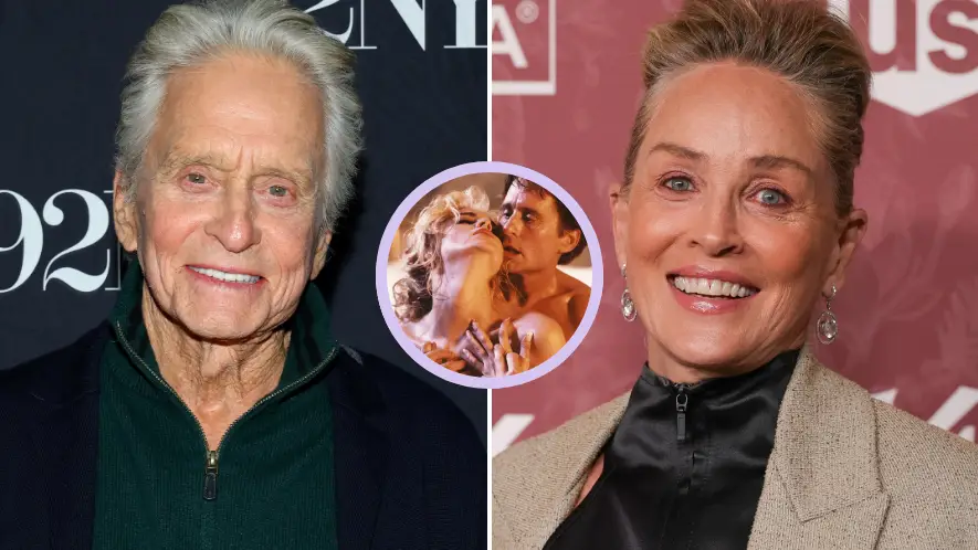 Doctor’s warning as Michael Douglas admits his stubble gave co-star Sharon Stone rash following intimate scenes