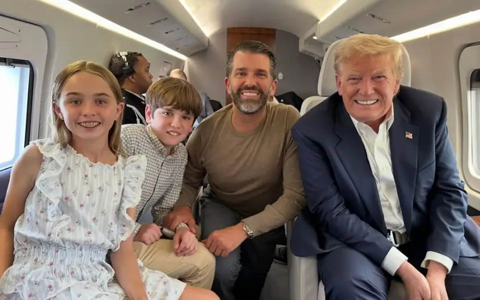 Don Jr could be set to follow in his father's footsteps (Instagram/@donaldjtrumpjr