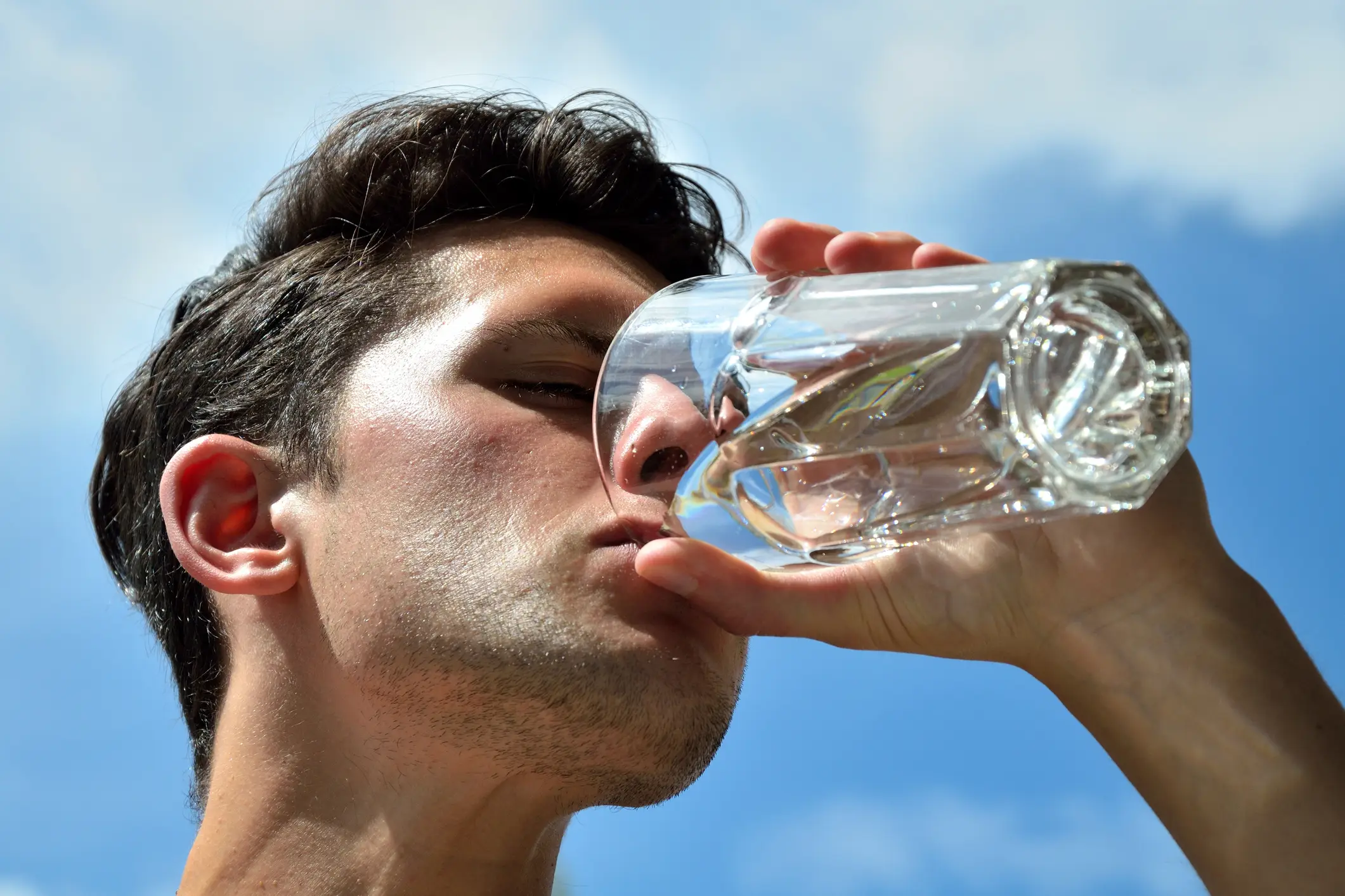 Staying hydrated is especially important for people taking some prescriptions (Adam Lister/Getty Images)