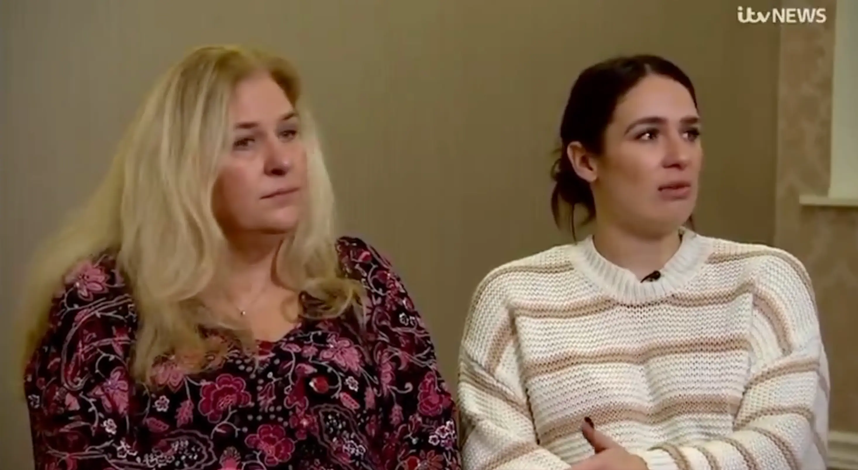 The women were left heartbroken by the incident (ITV)