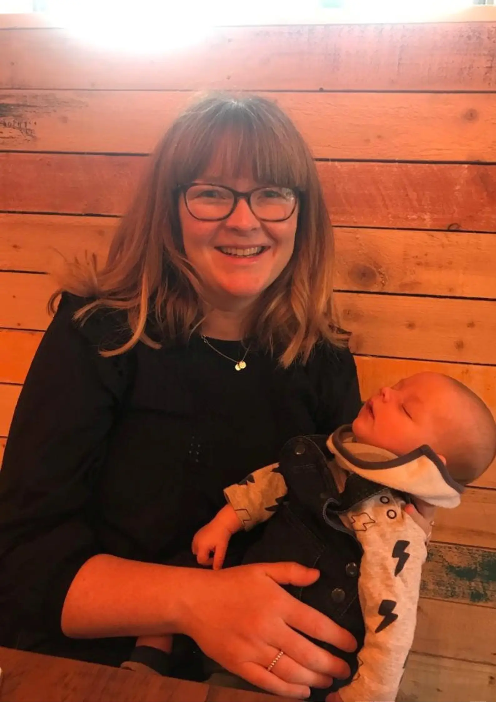 The new mum won a £60k payout from Morrisons.