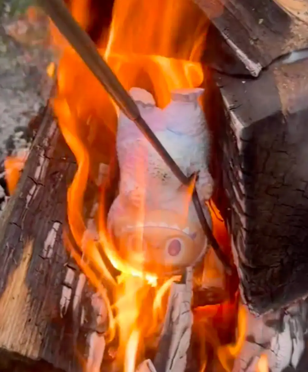 As wild conspiracy theories pop up about Labubu dolls, some social media users are burning them (TikTok/@jessicavibezx)