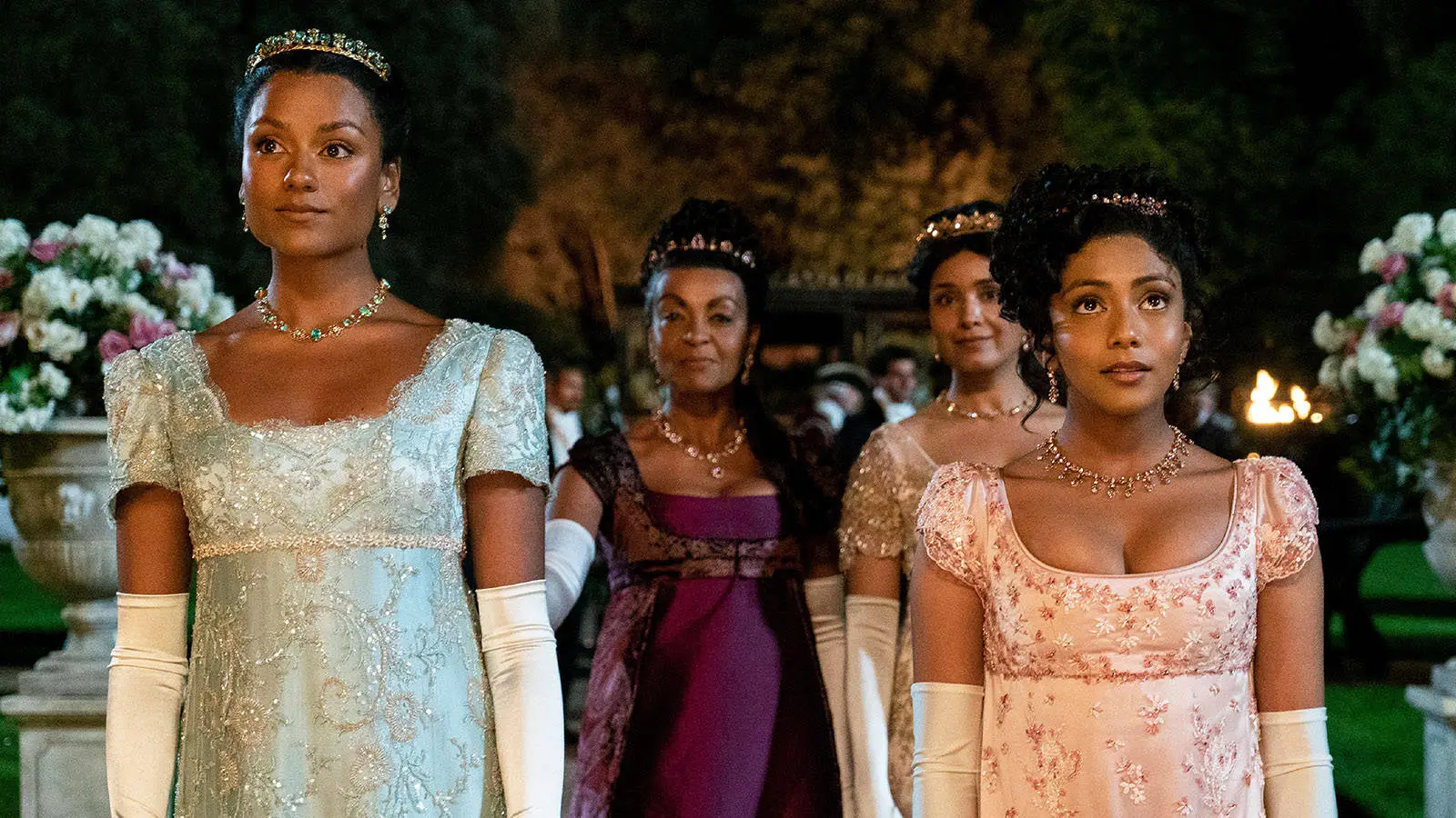 A classical rendition of 'Material Girl' played at the first ball attended by the Sharma sisters (