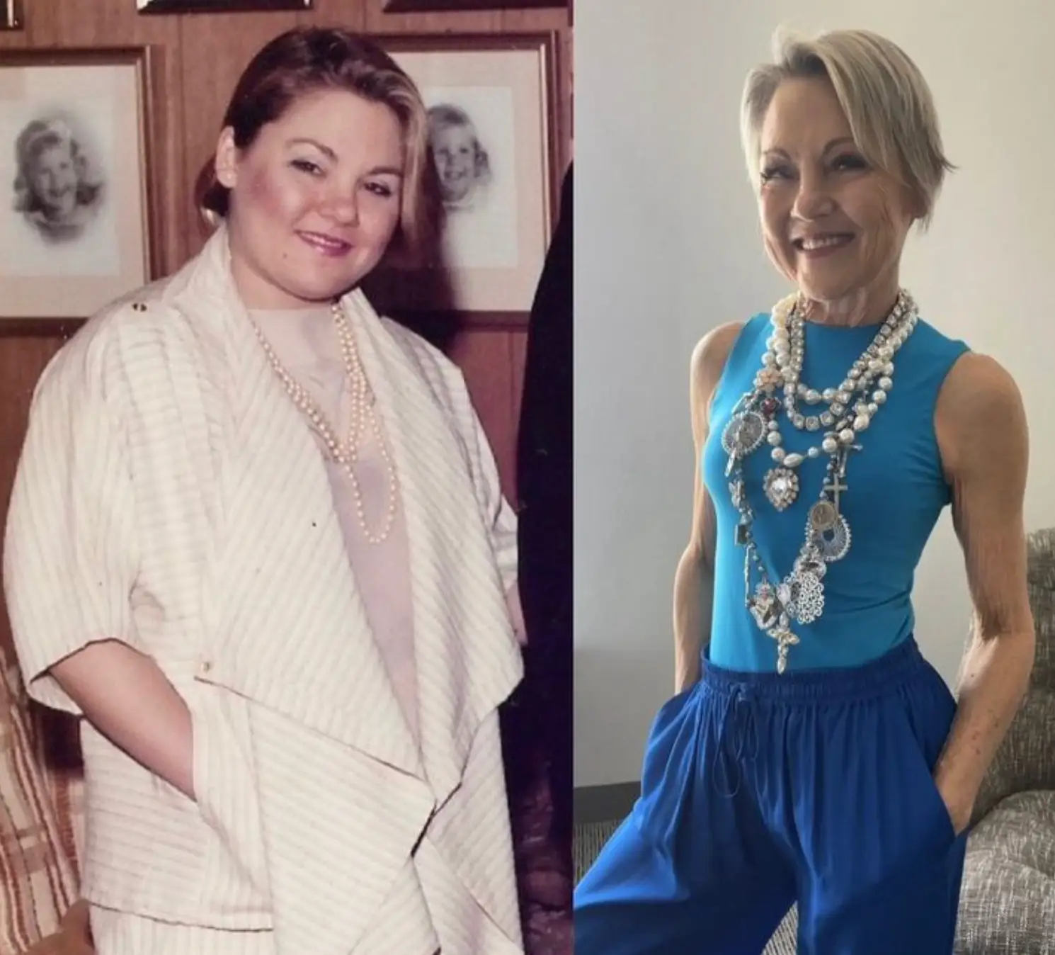 Julia regularly shares fitness tips and tricks online.