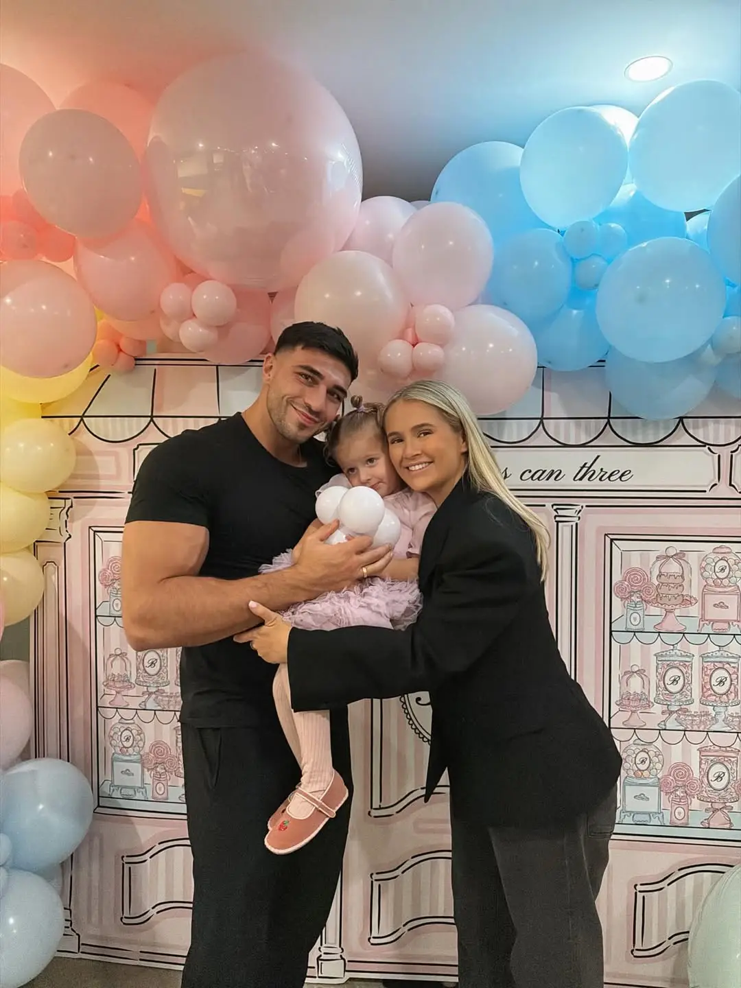 Tommy Fury sadly couldn't make it (Instagram/@mollymae)