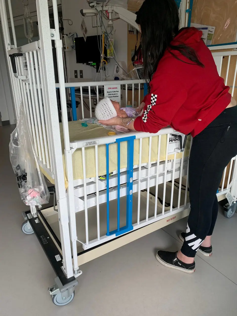 Mum Katie ignored medical advice to terminate her pregnancy and gave birth to baby Kensley.