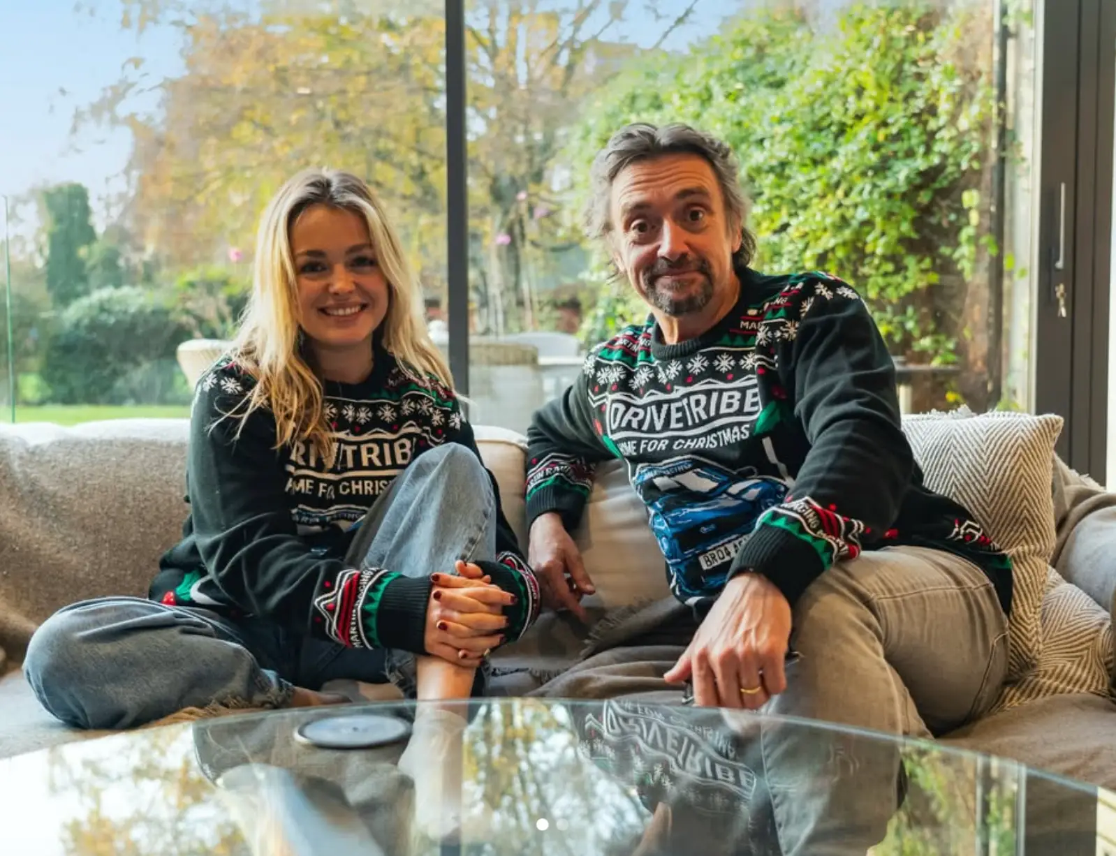 Richard with daughter Izzy over Christmas (Instagram/@richardhammond)