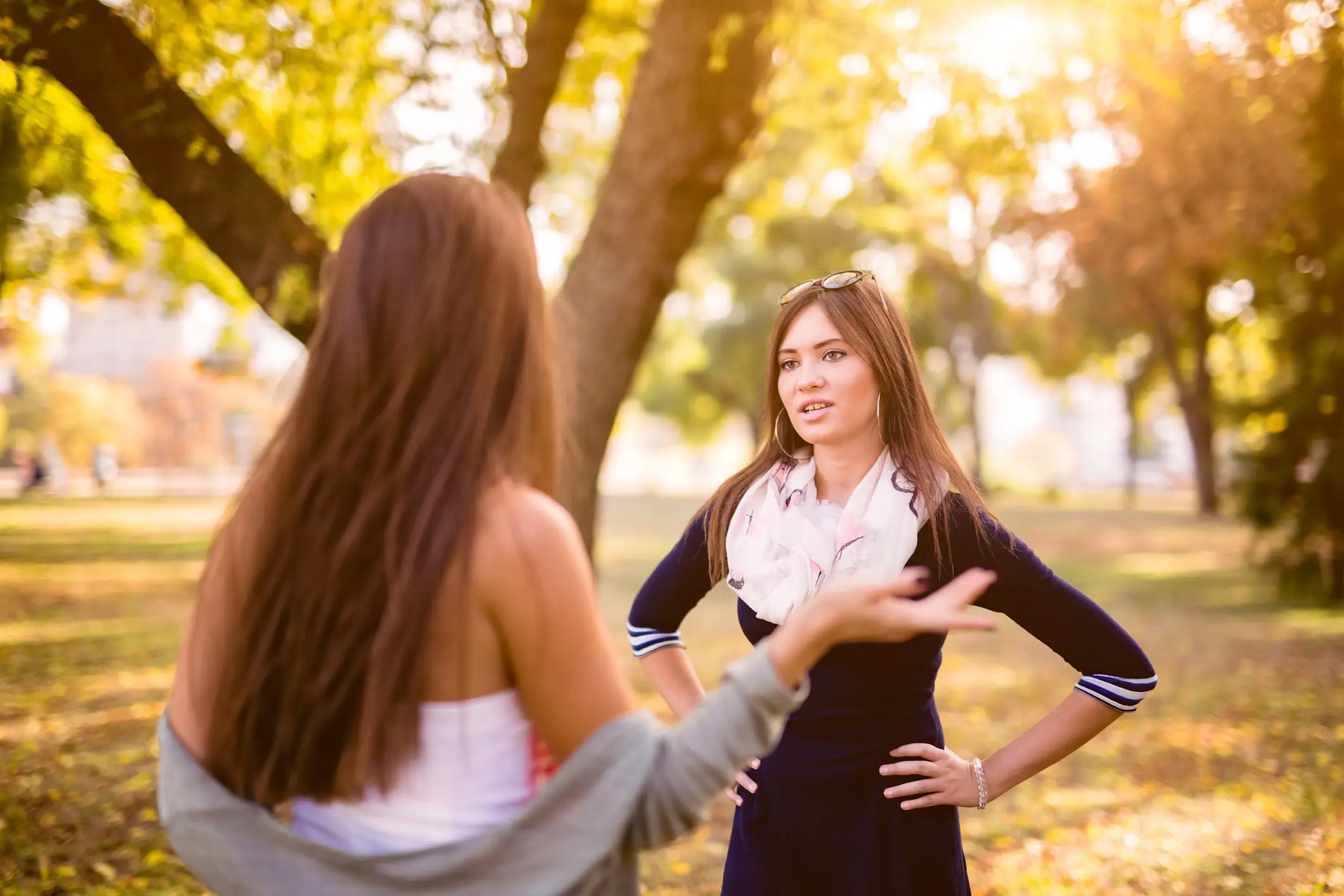 The sisters have now fallen out. (Getty Stock Image)