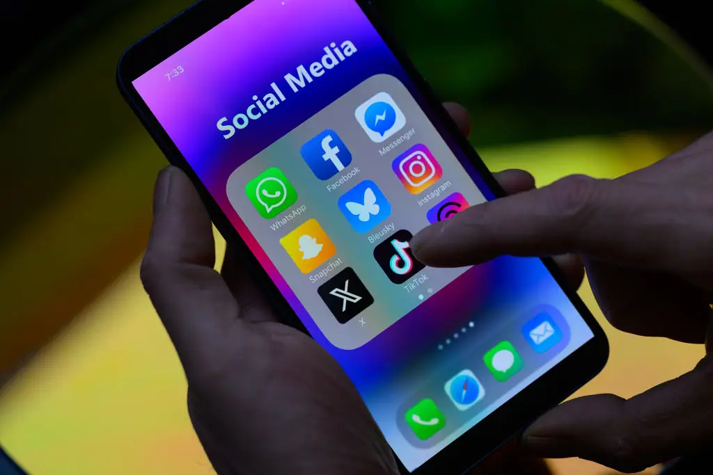 Sherwood explained that the filter appeared on her TikTok 'For You' page (NurPhoto / Contributor / Getty Images)