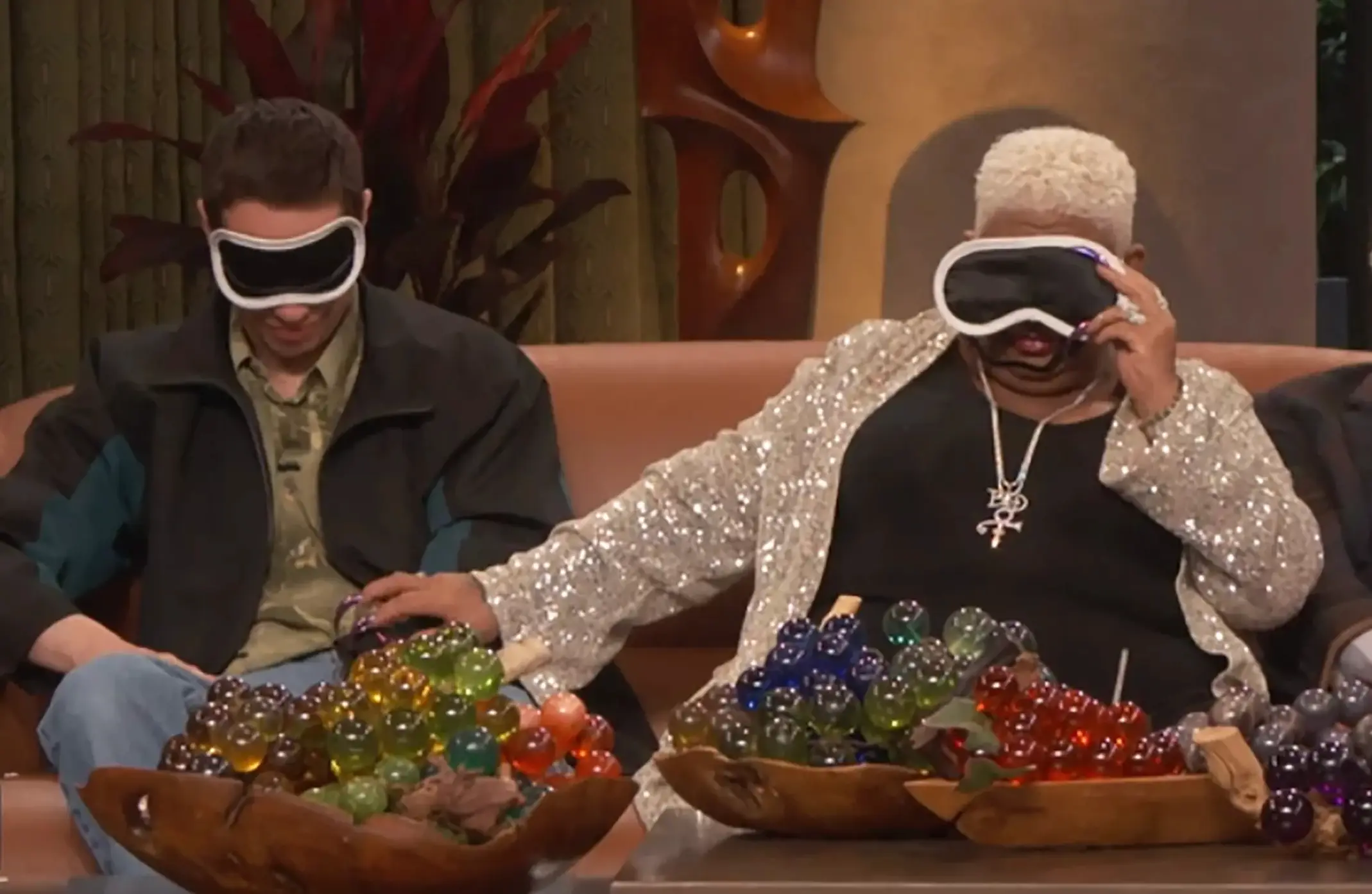 Pete Davidson and fellow comedian, Luenell, appeared on Everybody’s Live with John Mulaney last week (26 March) (Netflix)