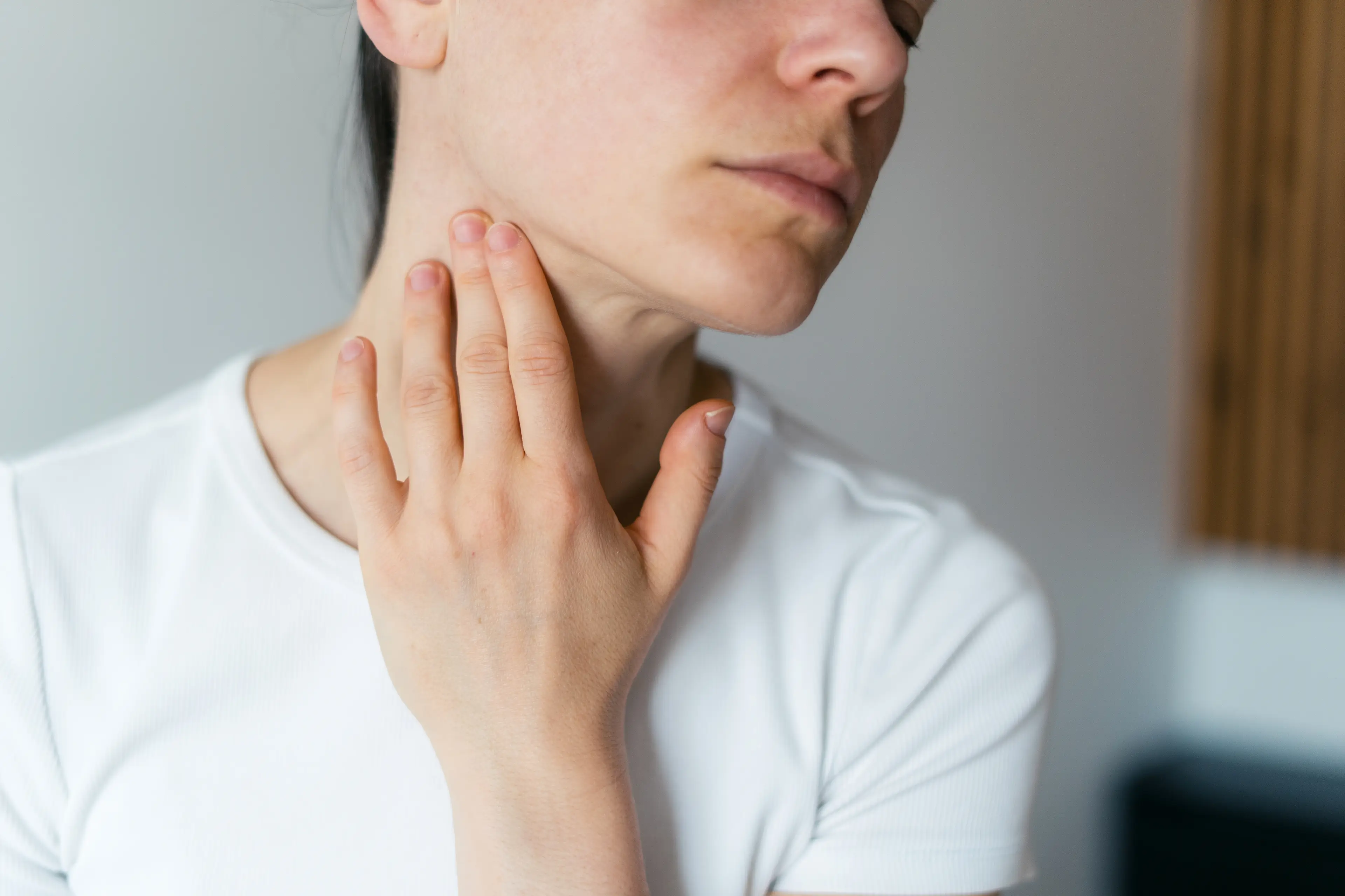 Patients might also suffer from swollen glands (Getty Stock Image)