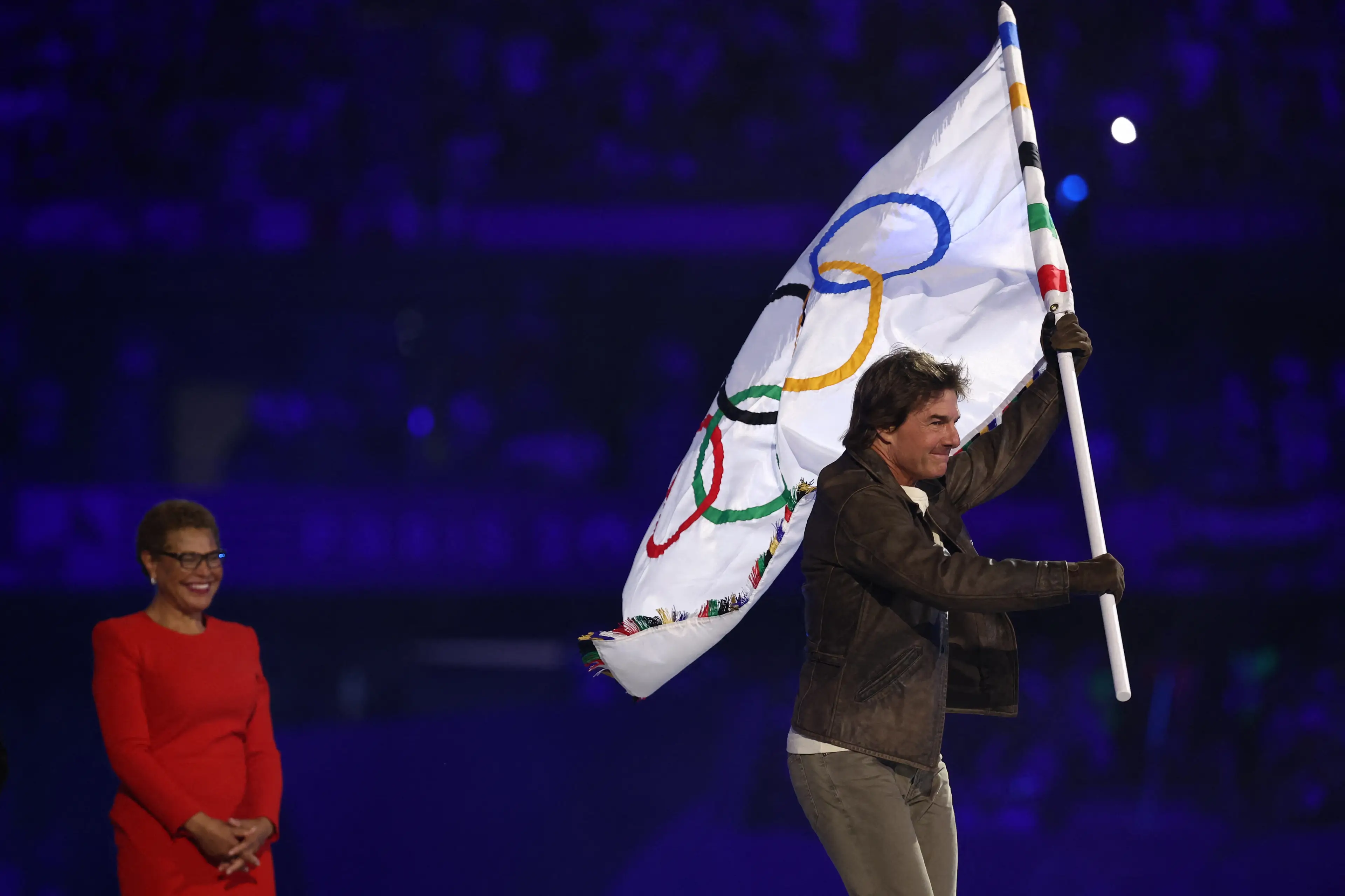Olympic ceremonies often prove to be star-studded events. (FRANCK FIFE/AFP via Getty Images)
