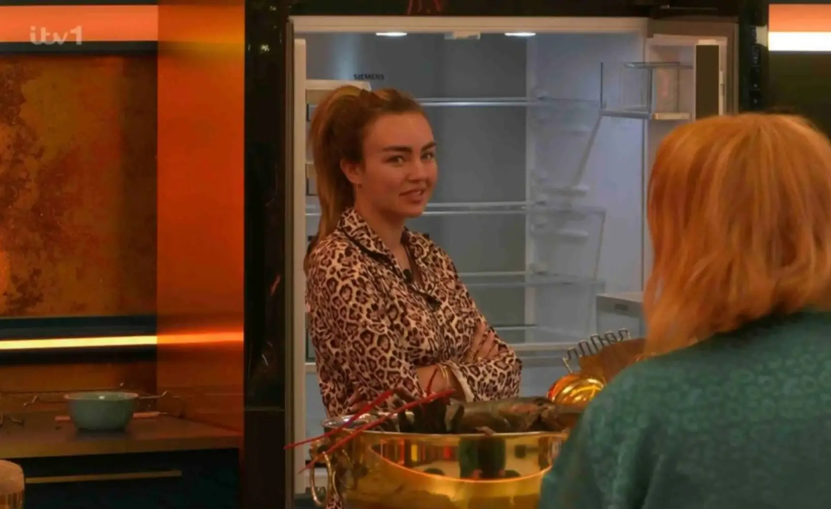 Ella Rae Wise claimed Mickey Rourke's comment left her feeling 'like a piece of meat' (ITV)