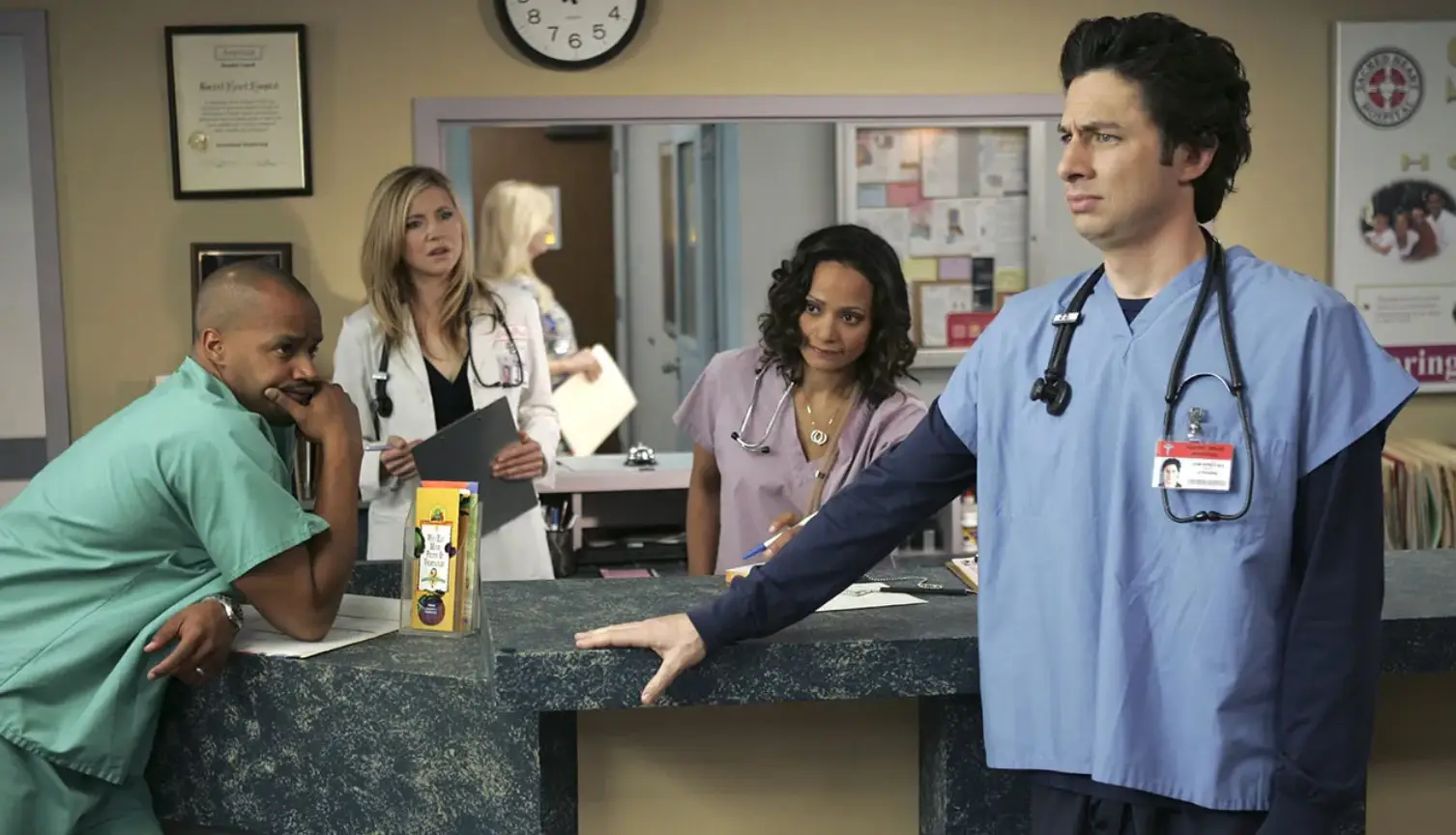 We'll never go back to being the doe-eyed teenagers watching Scrubs for the first time (NBC)