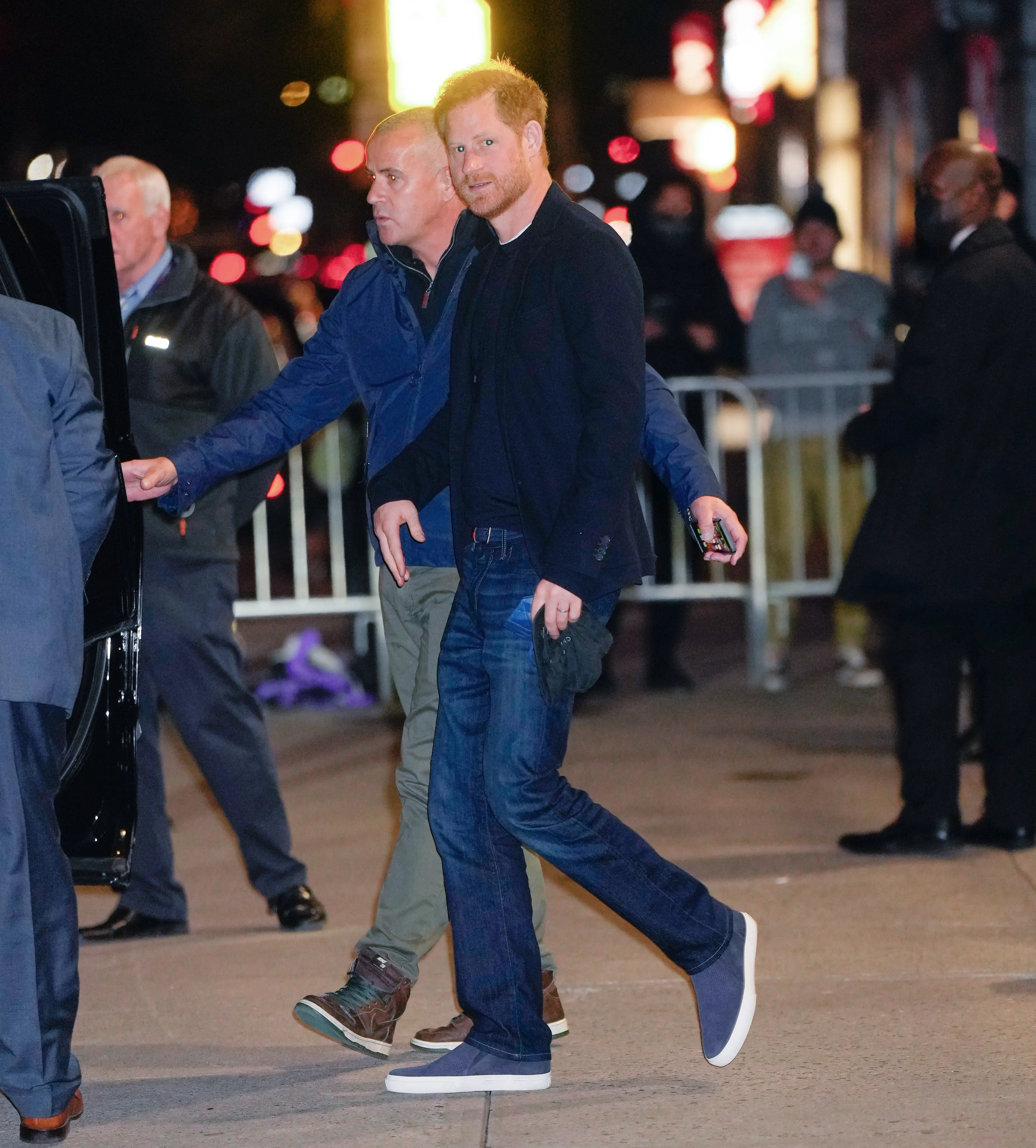 The father-of-two reportedly visited the tattoo parlour for an hour (Gotham/GC Images)