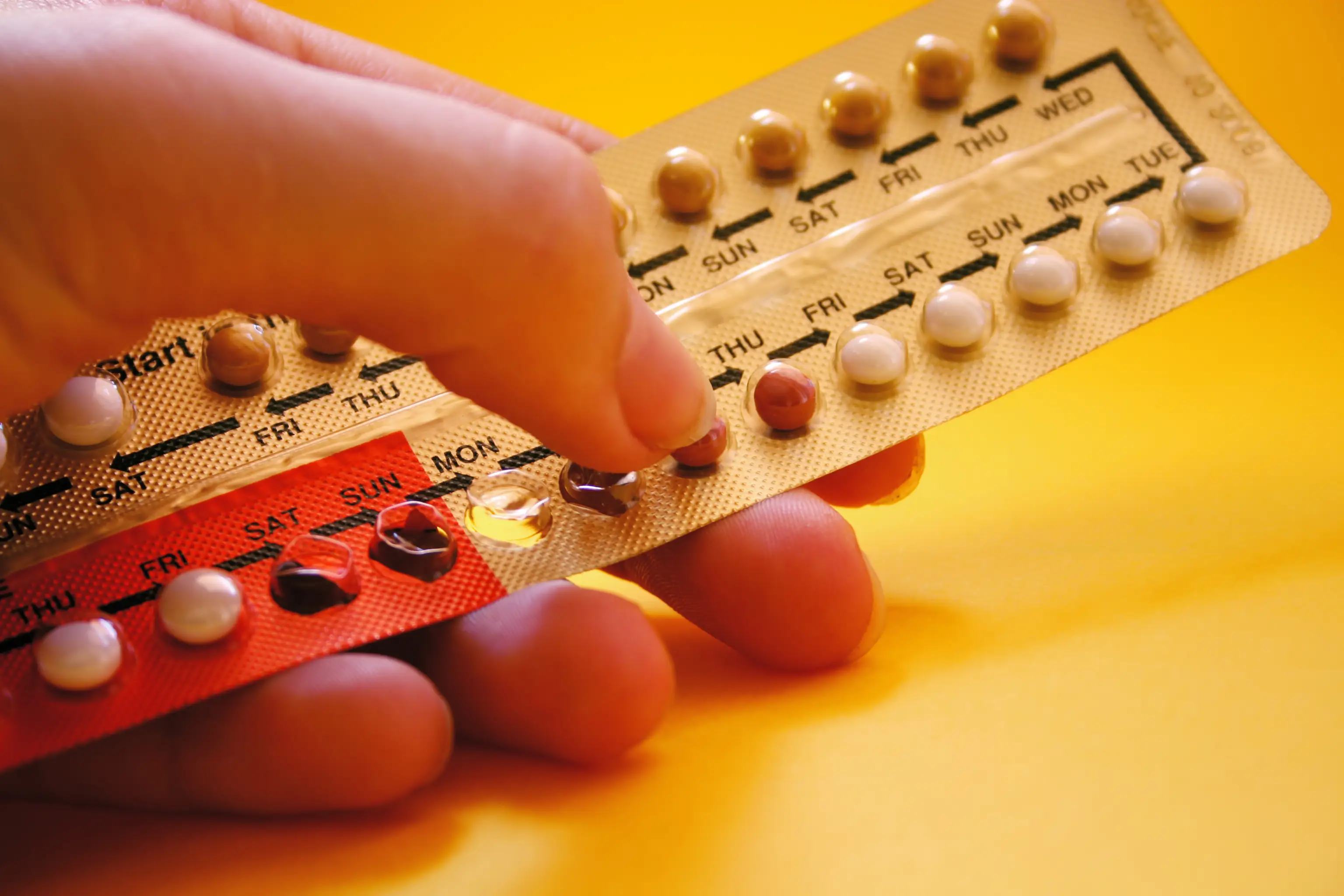 A less-known positive side effect of the pill has been revealed (Getty Stock Images)