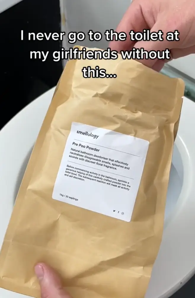 A man claimed Pre Poo Powder 'saved his relationship'.