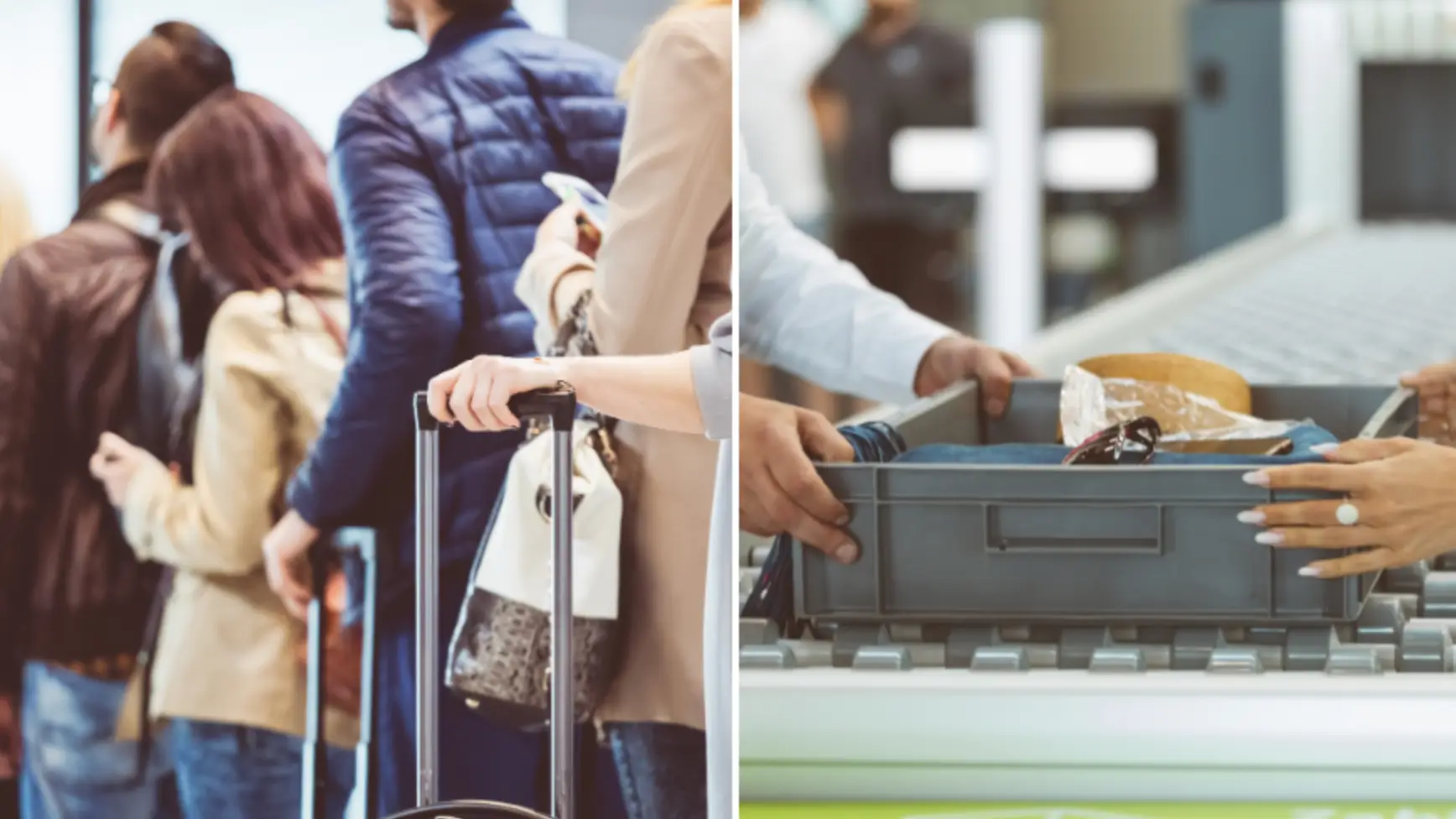 Woman reveals genius hack to cut down wait time at airport security