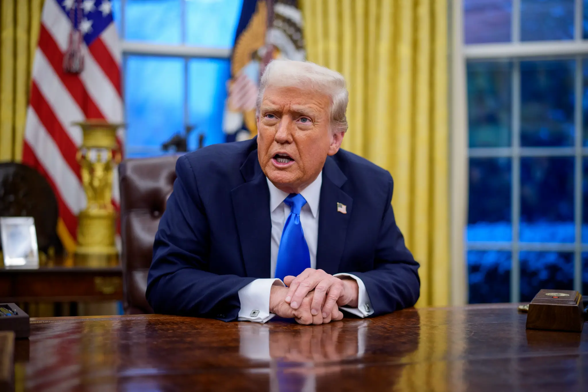 US President Donald Trump has declared his refusal to sign any bills until the SAVE America Act is passed (Andrew Harnik/Getty Images)