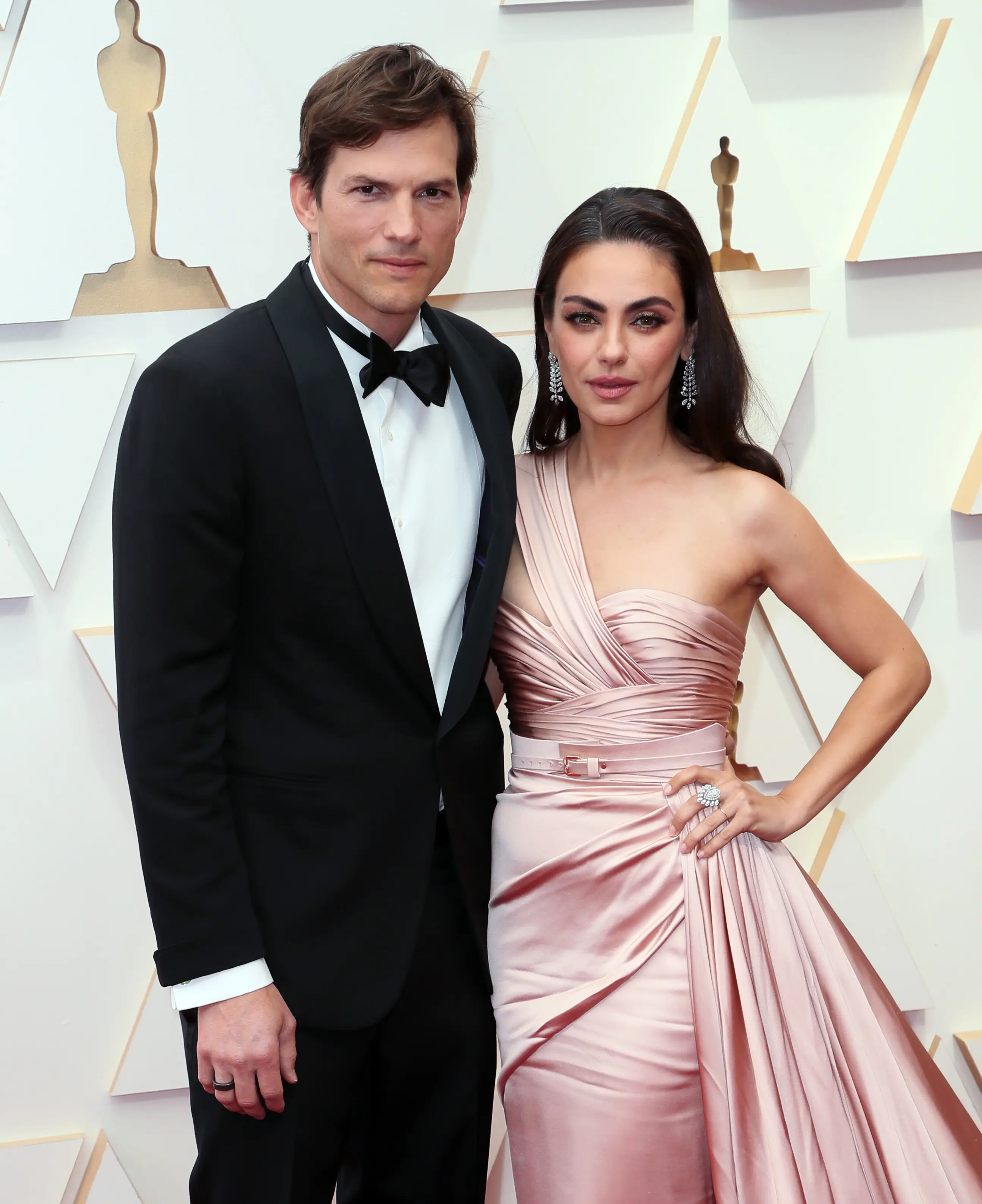 Ashton Kutcher and Mila Kunis made their controversial admission on Dax Shepherd's podcast. (David Livingston/Getty Images)