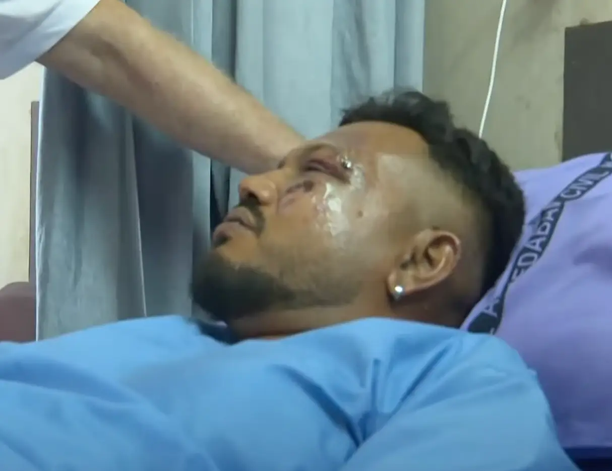 He has since spoken out about the terrifying ordeal and how he escaped (India Today/YouTube/@narendamodi)