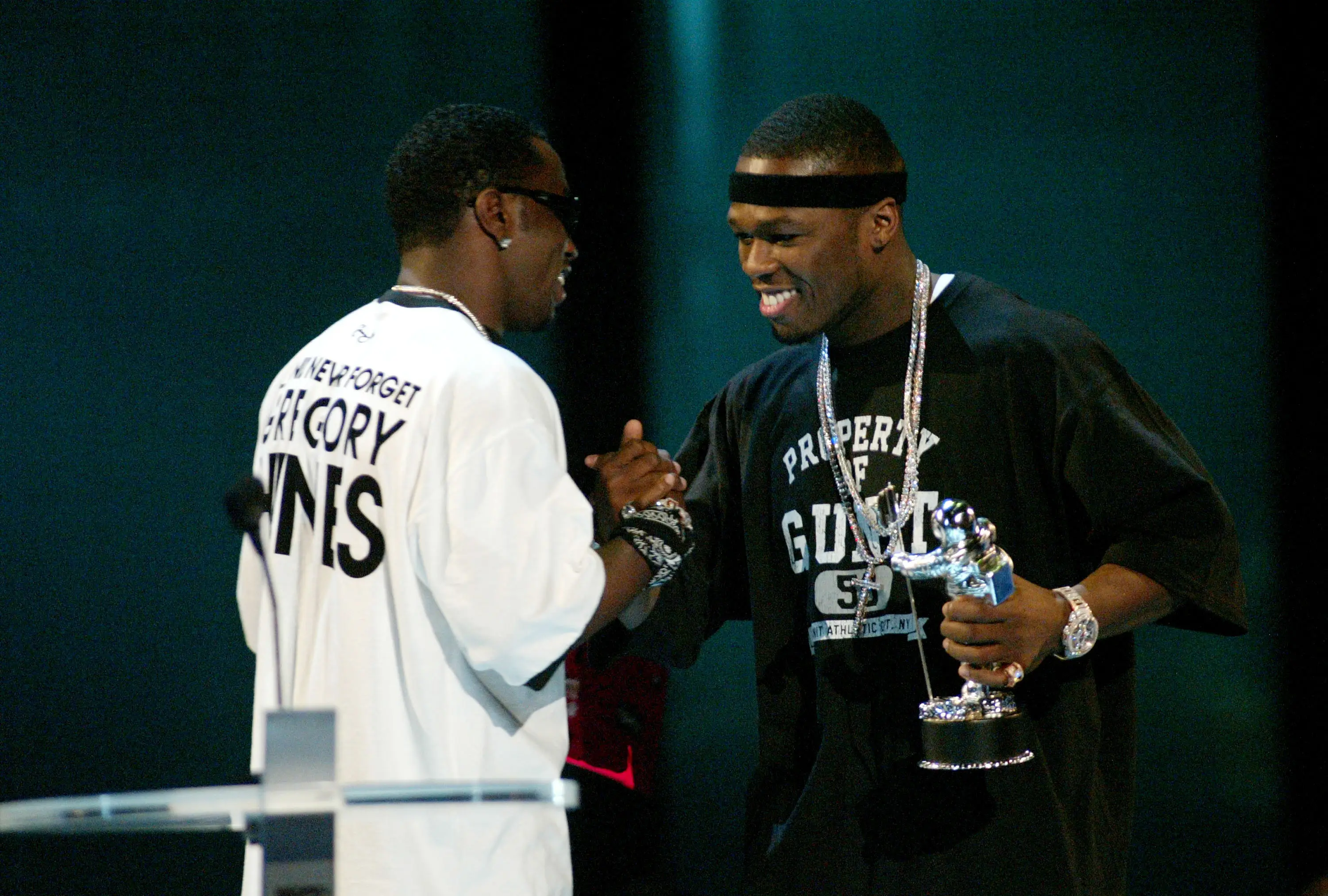 The rappers' feud ignited when 50 Cent released 'The Bomb' in 2006 (Chris Polk/FilmMagic)