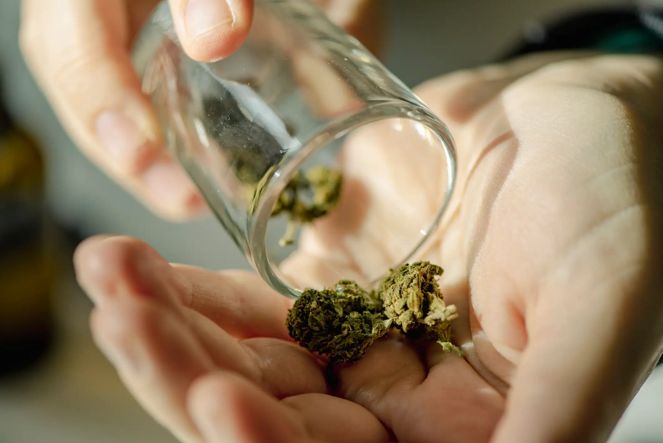 Other studies have suggested that using cannabis as a teen can impact brain volume and white matter (Getty Stock Image)