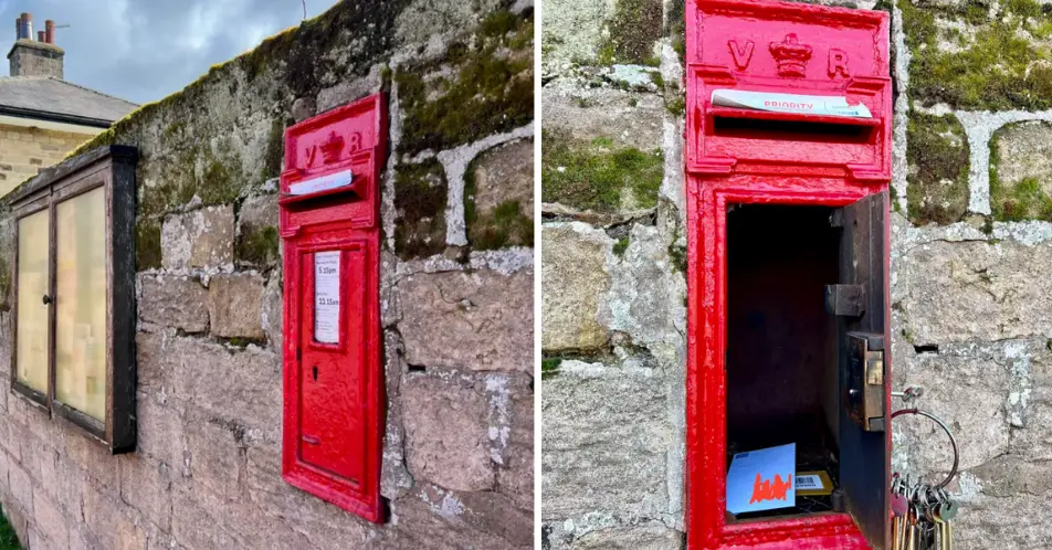 The postie offered a fascinating insight (