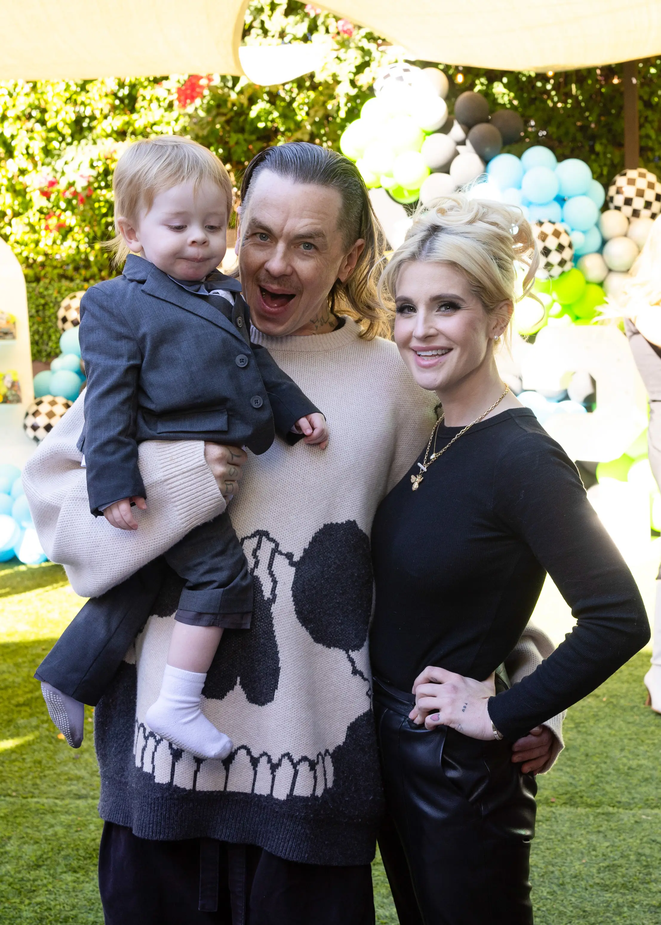 The couple share a three-year-old son (Rachpoot/Bauer-Griffin/Getty Images)