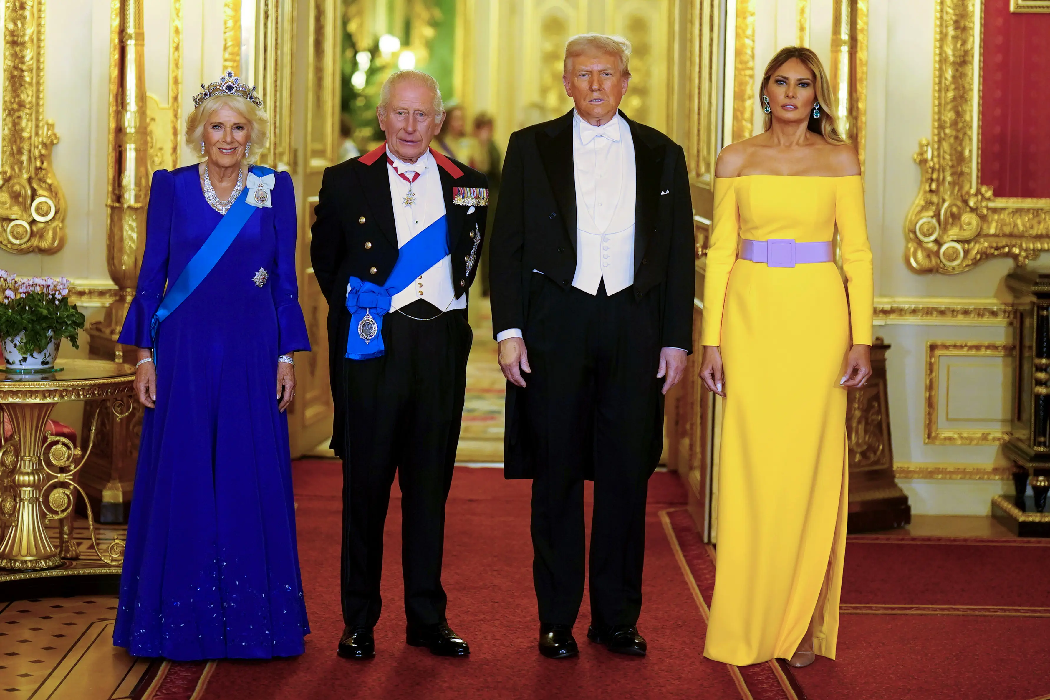 Trump has been in the UK for this second state visit (Aaron Chown-WPA Pool/Getty Image)