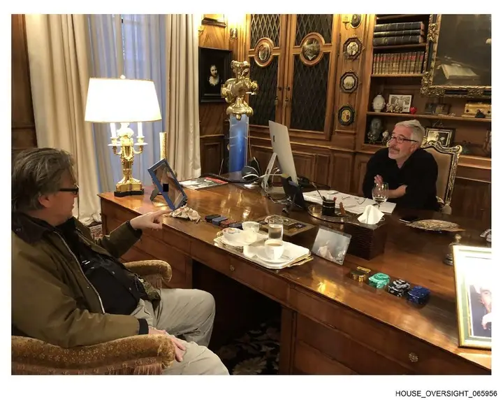 Steve Bannon was in the pictures (House Oversight Committee)