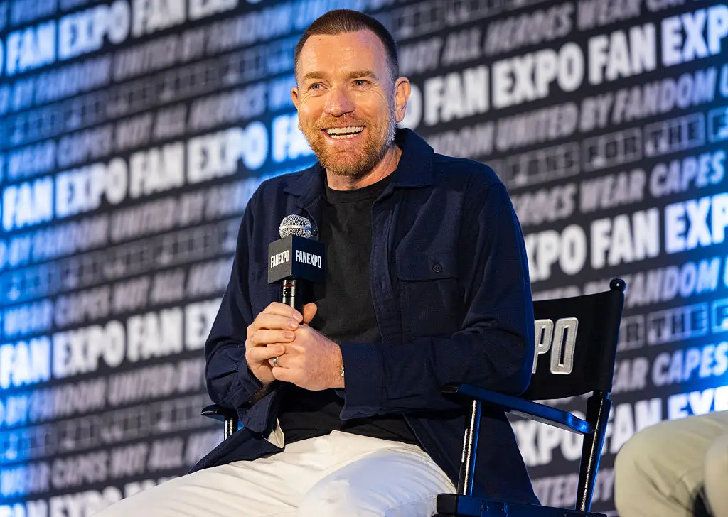 Ewan McGregor, meanwhile, had to 'calm himself down' (Barry Brecheisen /Getty Images)