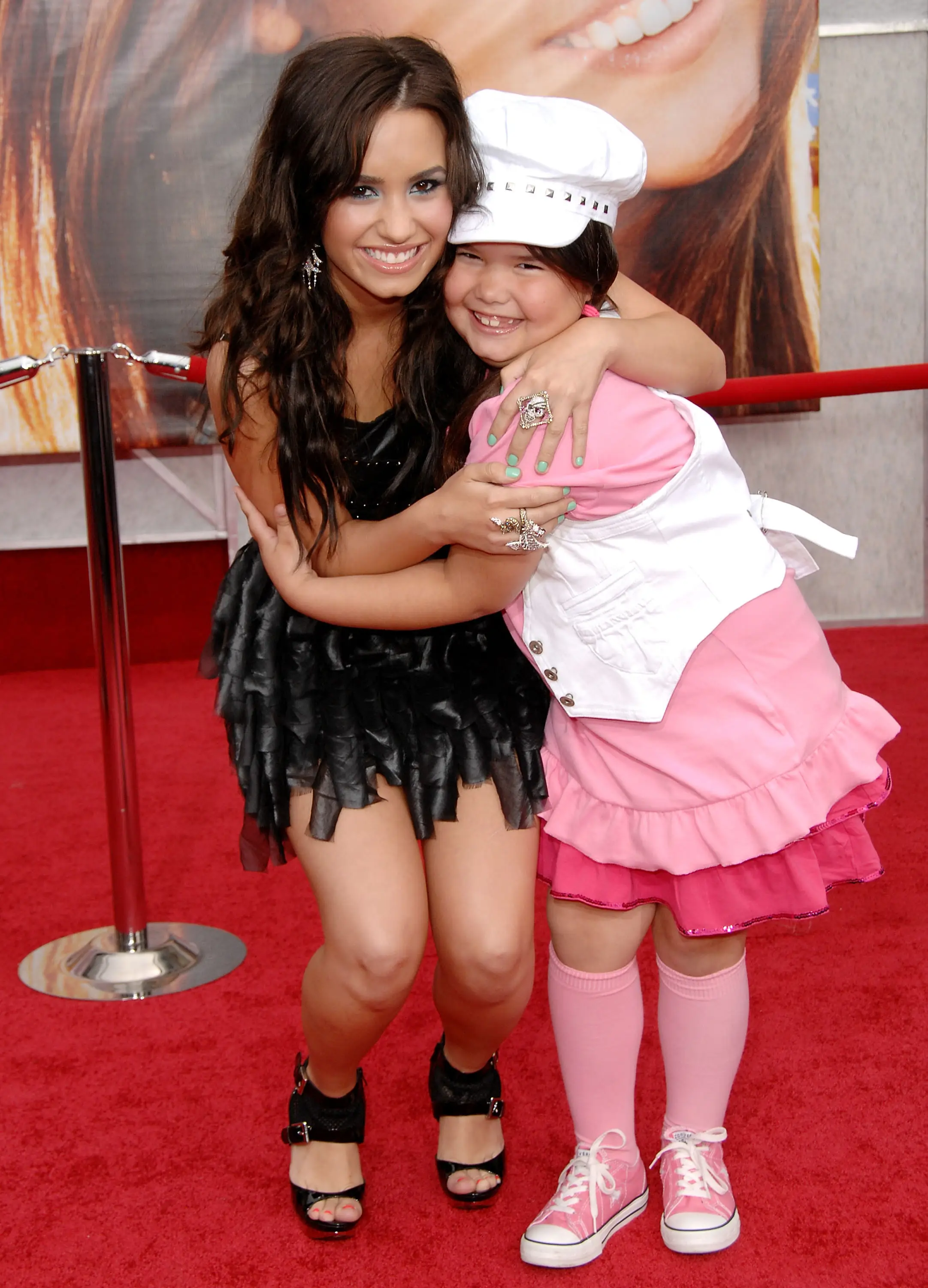 Demi and little sister Madison in 2009 (Jon Kopaloff/FilmMagic)