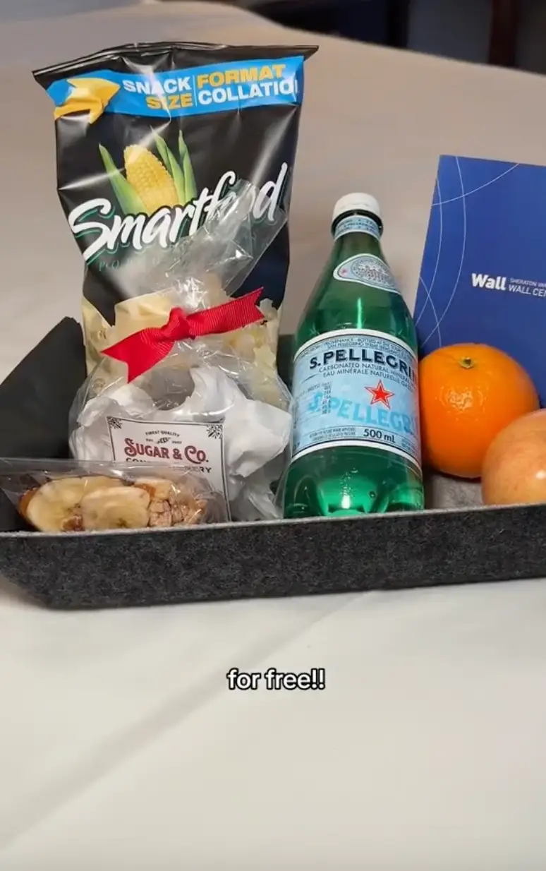 One TikToker revealed how she gets free snacks at hotels.