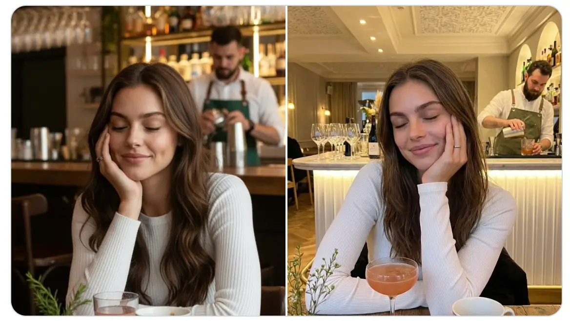 X user @immasiddx uploaded this picture showing an image generated by Nano Banana (left) and Nana Banana Pro (right) (Nano Banana/Nano Banana Pro/X/@immasiddx)