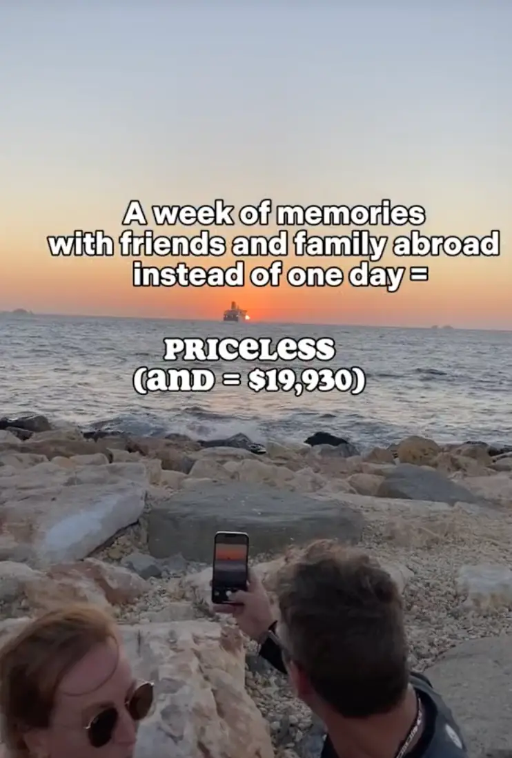 Natasha called the experience 'priceless'.