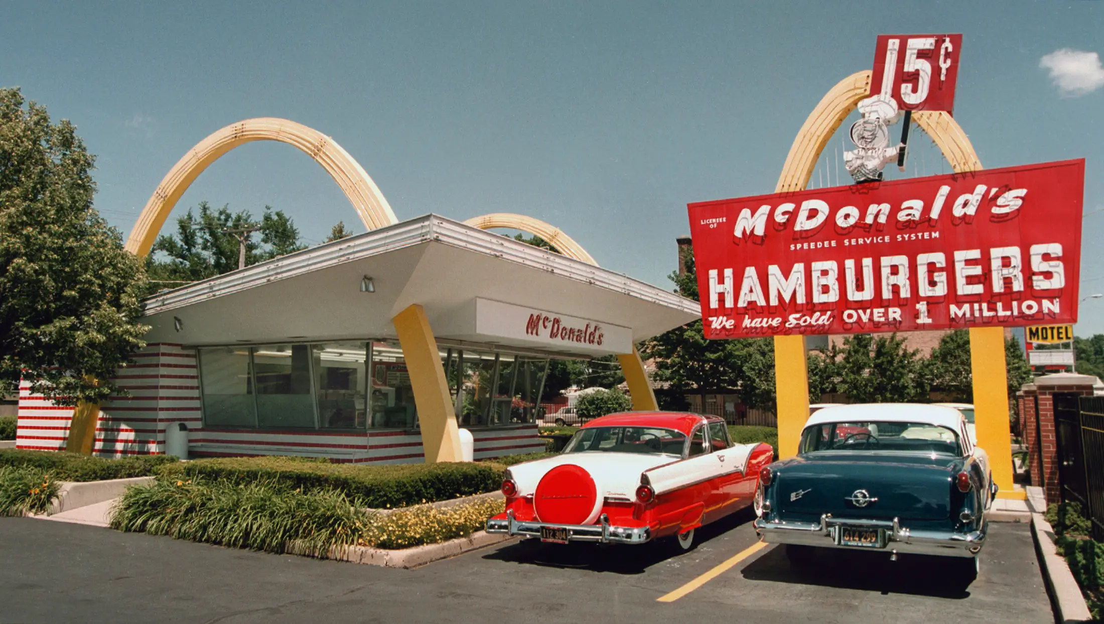 The original hamburger stand was founded in 1940 (Tim Boyle/Newsmakers)