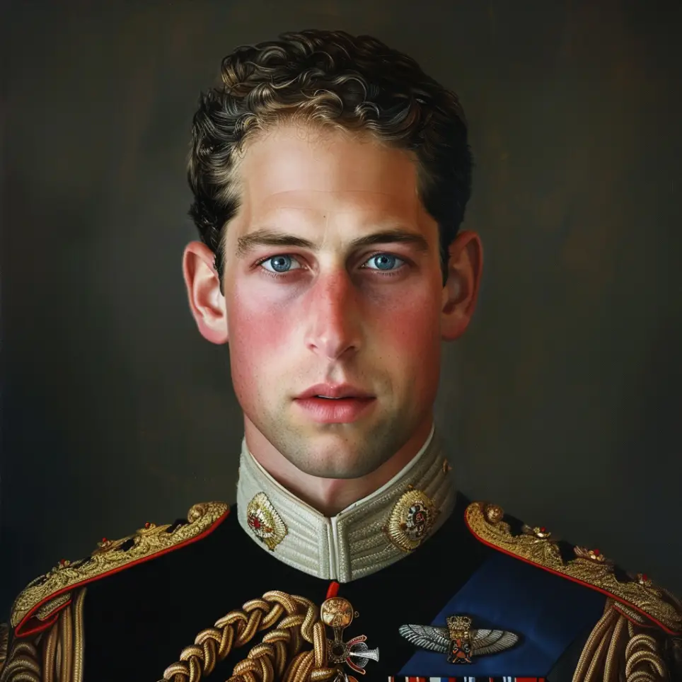 AI have been able to predict what the young Prince will look like. (Midjourney/Tyla)