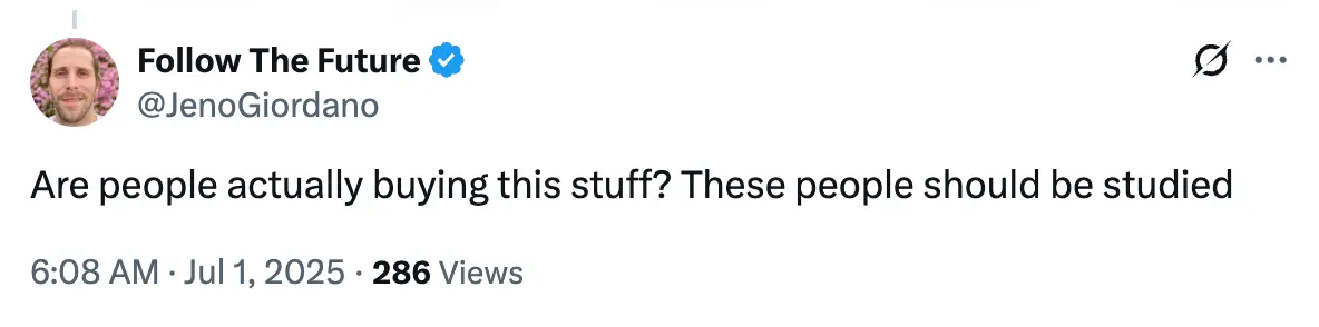 Critics aren't thrilled by the price (X)